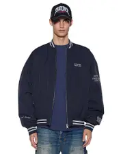 Ksubi Royalty Ma 1 Oversized Fit Bomber Jacket