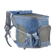 Mesh Pets Backpack Breathable Portable Cats Bag for Travel Walking Outdoor