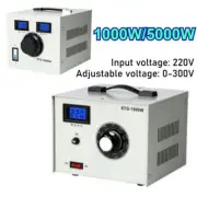AC Variable Voltage Regulator 1000W/5000W 220V 0-300V Adjust Variac Power Supply