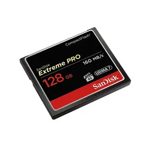 SanDisk Extreme Pro CF 160M 128GB 記憶卡 專業攝影師和錄影師 高速記憶卡 保固公司貨