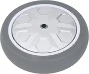 300kg Load Capacity 8 Inch TPR Rubber Hand Truck Wheel with Quiet Solid Rubber Caster Tire for Yard Trailer and Small Truck