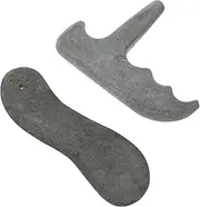 IWOWHERO 2pcs Bianstone Massage Tools Chinese Massage Tools Gua Sha Facial Tools Massage Tools Guasha Muscle Scraper Back Scraper Massage Accessories Thai Massage Stick Black
