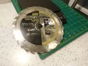 Ivy Classic #36105 Tungsten Carbide Thin Kerf 7 1/4" 24T 5/8" Arbor Saw Blade