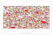 TAKASHI MURAKAMI 20 x 30 Poster Print HUSTLE N PUNCH