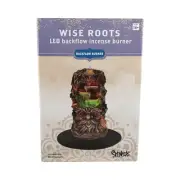 Wise Roots LED Tree Backflow Incense Burner
