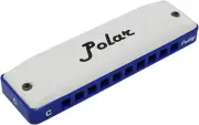Diatonic Harmonica HARMO POLAR Key of G Paddy Richter - Harmonica for Irish, Blu