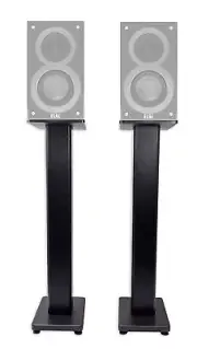 Pair 36" Bookshelf Speaker Stands For ELAC Debut B4 Bookshelf Speakers