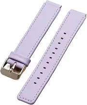 [GBAGVSYK] Genuine Leather Watch Band 16mm Watch Replacement Watch Strap Men Women Universal Leather Watch Strap For Traditional Or Smart Watch