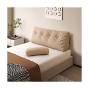 Z-hom Large Wedge Pillow Headboard, Full Triangular Headboard Pillow, Reading...