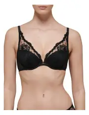 [Simone Perele] Intrigue Triangle Push Up Bra in Black