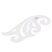 Designer Plastic Stencil Template Tool French Drafting Drawing Curve Ruler Clear
