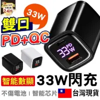 在飛比找momo購物網優惠-【FP】QC+PD雙孔快充頭33W(TYPEC快充頭充電器)