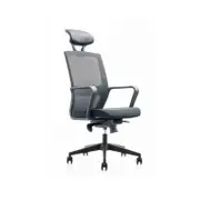 Modern Furniture Argo Executive Office Chair with Headrest - Black