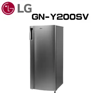 【LG 樂金】 GN-Y200SV 191L智慧變頻冰箱 精緻銀 (含基本安裝)