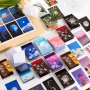 50X Paper Stickers Scrapbooking Journal Label Stationery Planner Diary Art Craft