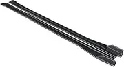 Compatible for A5 Two-Door Supercar 2012-2016 2017-2022 Car Accessories Side Skirt Extension Splitters Body Apron Lip Splitter Winglet(Carbon Fiber Look)
