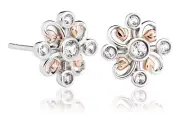 Clogau Welsh Gold Tree of Life Clover Stud Earrings - 3SLKSE