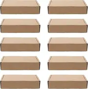 TOGEVAL Practical Corrugated Packaging Boxes Ideal for Storage Shipping 20pcs Set