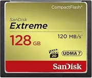 SanDisk 128GB Extreme CompactFlash Memory Card - SDCFXSB-128G-G46
