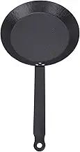 Non Stick Frying Pans, Fried Egg Pan, Hybrid Frying Pans with Long Handle, Pancake Pan Grill Pan for Stove Tops, Carbon Steel Skillet for Steak Egg Fish Vegetable (A)