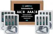 Paleblue AA & AAA Sustainability Kit