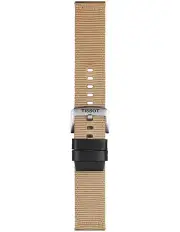 [Tissot] Official Fabric 22mm Watch Strap in Beige