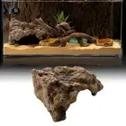 Reptile Hiding Cave Shelter Hiding Ornament Reptiles House for Large
