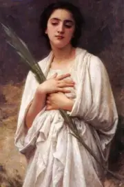 The Palm Leaf William Bouguereau Poster Print