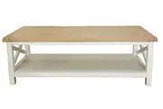 VI Shellwood Solid Timber Coffee Table