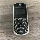 Motorola C139 - Silver and Black ( TracFone ) Cellular Phone - Untested