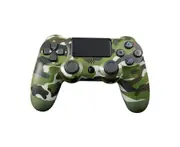 Joystick inalámbrico Bluetooth para consola PS4/PlayStation Dual-shock 4 - Verde camuflaje
