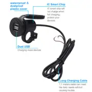 Motorcycle Mobile Phone Charger Usb Connector for Car Chargers Extension