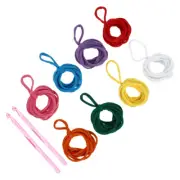 Loom Elastic Rope Ring Child Cord for Bracelet Making Colored Braid