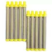 "10 PCS-Titan/Wagner/Spraytech Airless Spray Gun Filter Replacement - Push On...