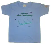Size 4T Light Blue Ask Me What I Read Today T-Shirt