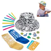 Color your own ,birthday gift arts and crafts, kids fedora hats boys , dinosaur arts and crafts for kids ages