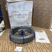Titan Tugger 20m Wire Rope Pack For WIUT3220TTN 0.8 tonne Winch New Cable Steel