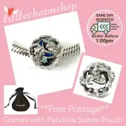 NEW Authentic PANDORA Jasmine & Genie glow-in-the-dark Charm - 792349C01 RETIRED