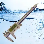 iGAGING Coolant Proof Cal Digital Vernier Caliper 0-150mm / 0-6" / Fraction IP67