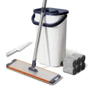 Mop and Bucket with Wringer: Hands-Free for Floors & Walls | Adjustable 360" ...