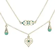 Disney Aladdin Anklet 2 Pack Green