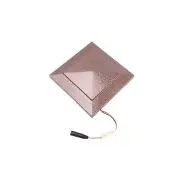4" Sq. Cape May Downward Low Voltage LED Lighted Vinyl Post Cap - Antique Copper