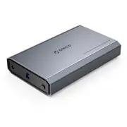 [DD35-C3-V1-AU-GY] 3.5" USB-C HDD Enclosure, SupPort 20TB enterprise HDD