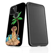 For Google Pixel 4a 5G Case Armour Protective Cover Cool Dog