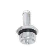 Aeroflow Silver ORB to Push On Barb Fitting -6 ORB to 6.35mm 1/4" AN