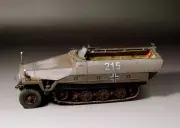 EAGLE MINIATURES WORLD WAR 2 G011 GERMAN SD. KFZ. 251 D HALF TRACK GREY #215