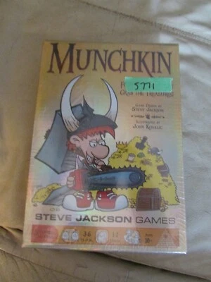 MUNCHKIN CARD GAME, Sealed NEW Steve Jackson Games