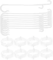 Milisten 150pcs Plant Trellis Clips Hooks Garden Support Fixing Clips for Flower Vine Lightweight for Easy Plant Maintenance