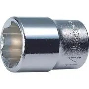 Koken 3410M-18 3/8 Inch Sq. Dr. Socket 18 mm Surface Length 30 mm