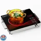 Argyolas 2200W Infrared Electric Hot Plate, Portable Single Burner Cooktop wi